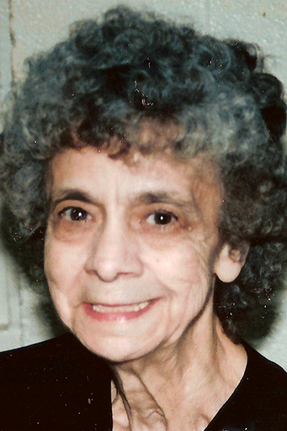 Juanita Campbell smiles slightly at the 1996 Stancil Reunion.