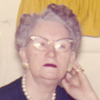Sarah Alice Stancil headshot in 1959