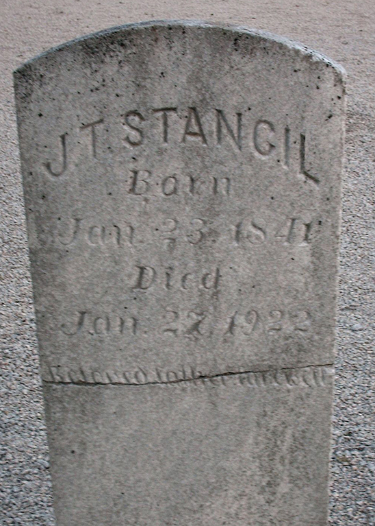 Tom Stancil's Tombstone